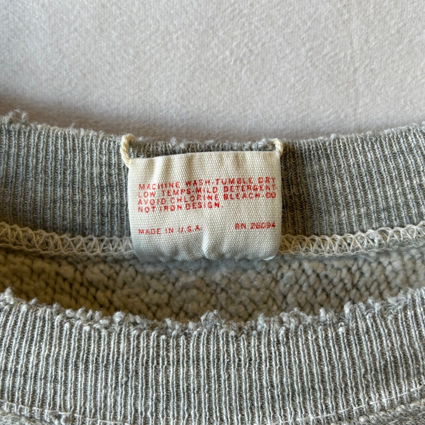 70's Champion Reverse Weave リバースウィーブ カプセル３段プリント カレッジスウェット (XL)/C0172R-SO