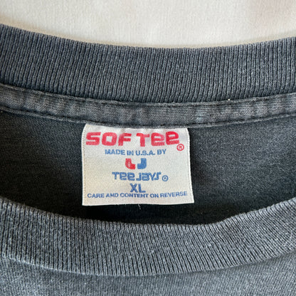 90's Beavis&Butt-haed ビーバスアンドバットヘッド キャラクターTシャツ MTV 黒 Hanes (XL)/C0995T-SO