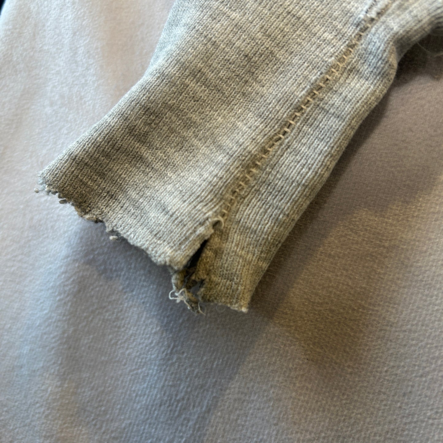 70's Champion Reverse Weave リバースウィーブ ３段プリント カレッジプリント グレー(L)/A6644R-SO