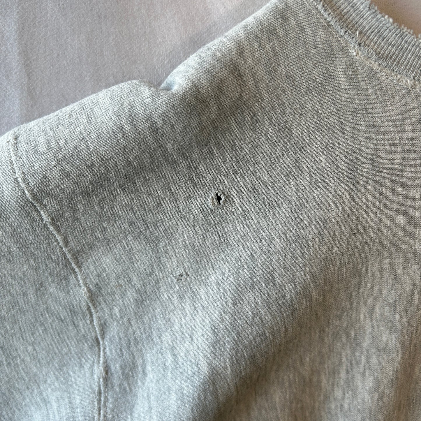 70's Champion Reverse Weave リバースウィーブ ３段プリント カレッジプリント グレー(L)/A6644R-SO