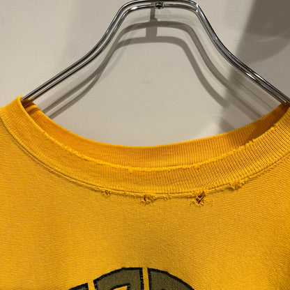 80's Champion Reverse Weave リバースウィーブ MIZZOU 黄色(XL)/A8624