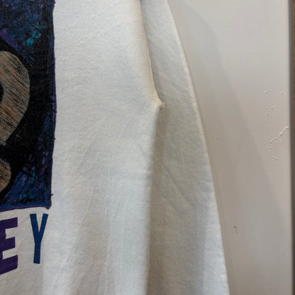 90's Mickey Unlimited ミッキー プリントスウェット 白 (L-XL)/B3522S-SO
