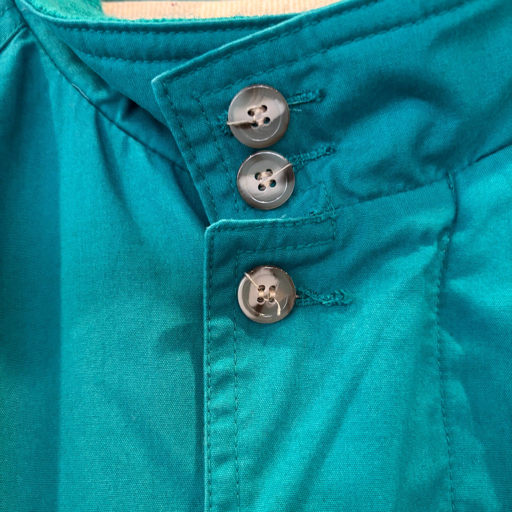 90's Eddie Bauer ハリントンジャケット ターコイズ スウィングトップ 90's Eddie Bauer ハリントンジャケット ターコイズ スウィングトップ