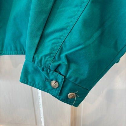90's  Eddie Bauer  ハリントンジャケット  ターコイズ  スウィングトップ  M /A4971J-SO
