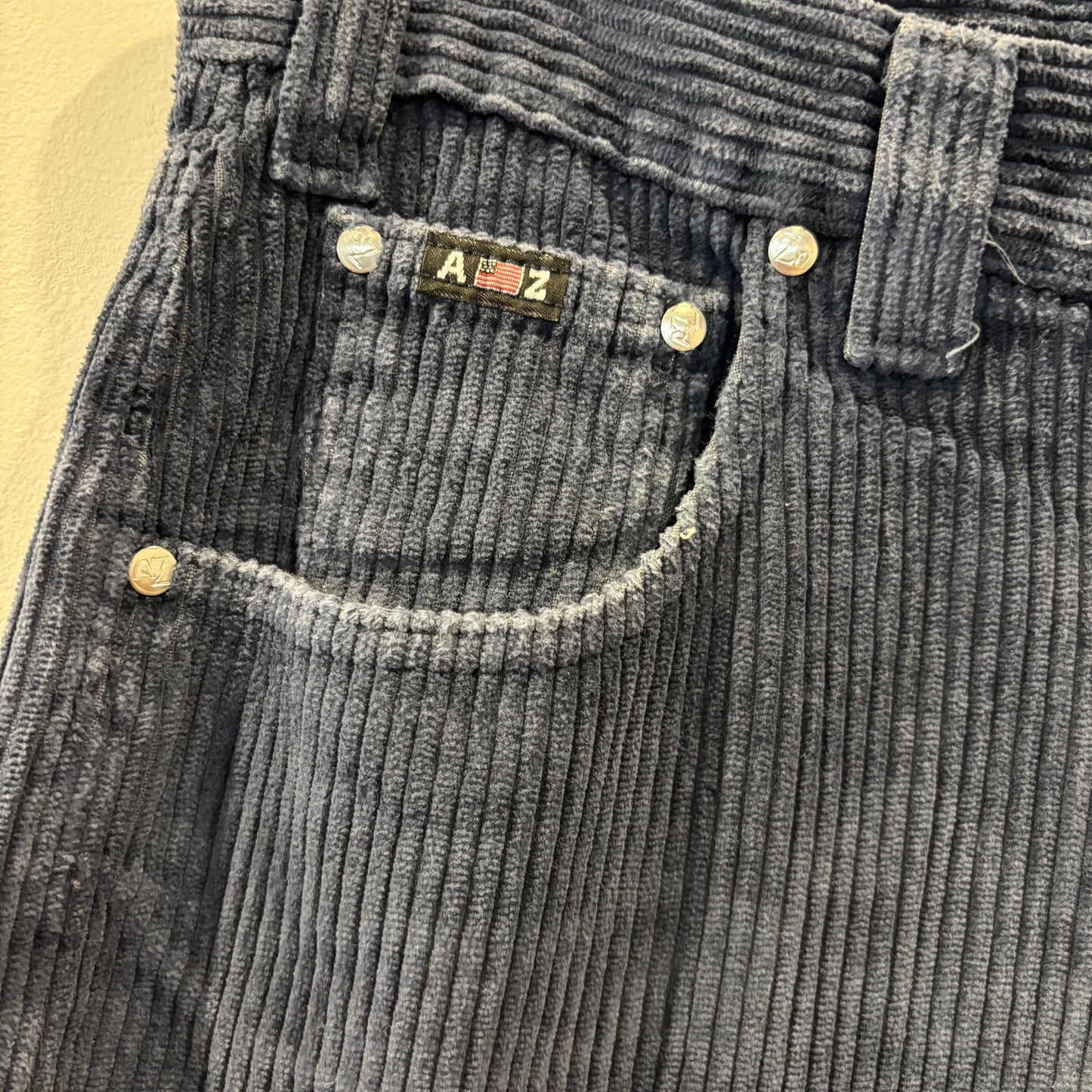 90's The Original Arizona Jean Company アリゾナ・ジーン・カンパニー コーデュロイパンツ ネイビー(36×30)/B4095P-SO