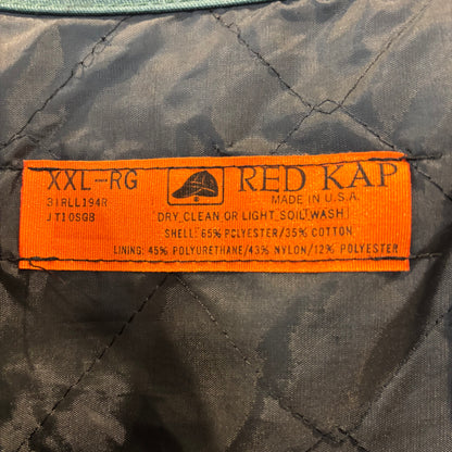 90's  RED KAP  ワークジャケット 緑 XXL /A8312J-SO