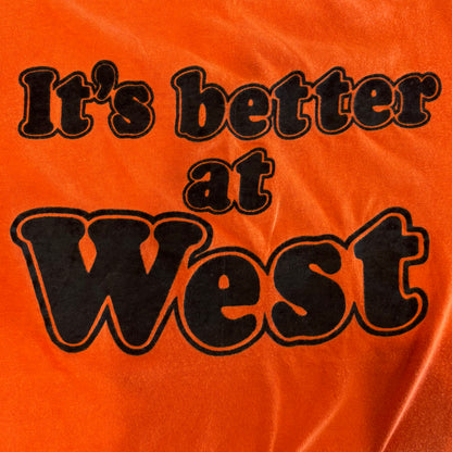 90's ARTEX It's better at West プリントTシャツ オレンジ(M)/A4125T-SO