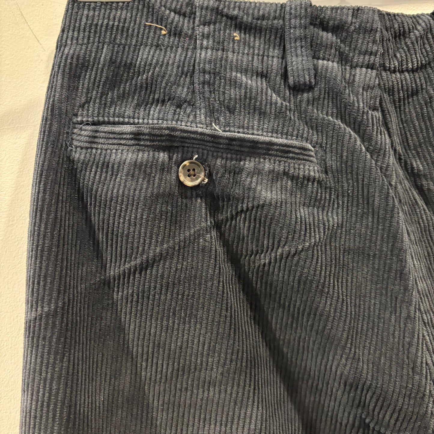 90's J.CREW ジェイクルー コーデュロイパンツ ネイビー(33×30)/B4093P-SO