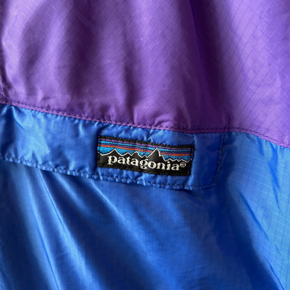 80's Patagonia パタゴニア Feather Weight Shell Pullover アノラックパーカー （XL)/C1005J-SO