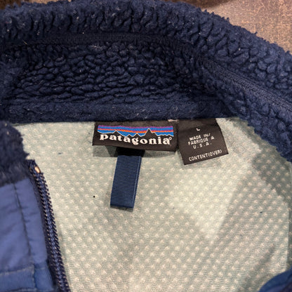 90's Patagonia retro x vest パタゴニア レトロ X ベスト フリース ネイビー (L)/A1516V-SO