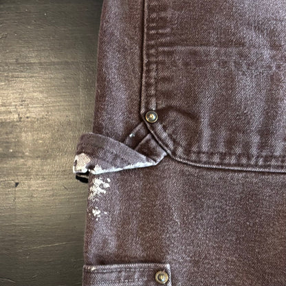00's Carhartt カーハート ダブルニーパンツ 茶 (42×32)/A6364P-SO
