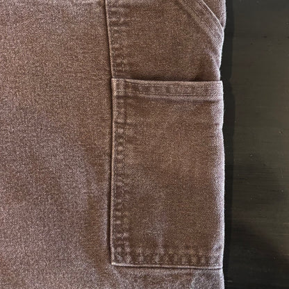 00's Carhartt カーハート ダブルニーパンツ 茶 (42×32)/A6364P-SO