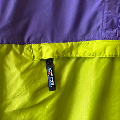 90's Patagonia パタゴニア Feather Weight Shell Pullover ナイロンアノラックパーカー (XL)/C1004J-SO