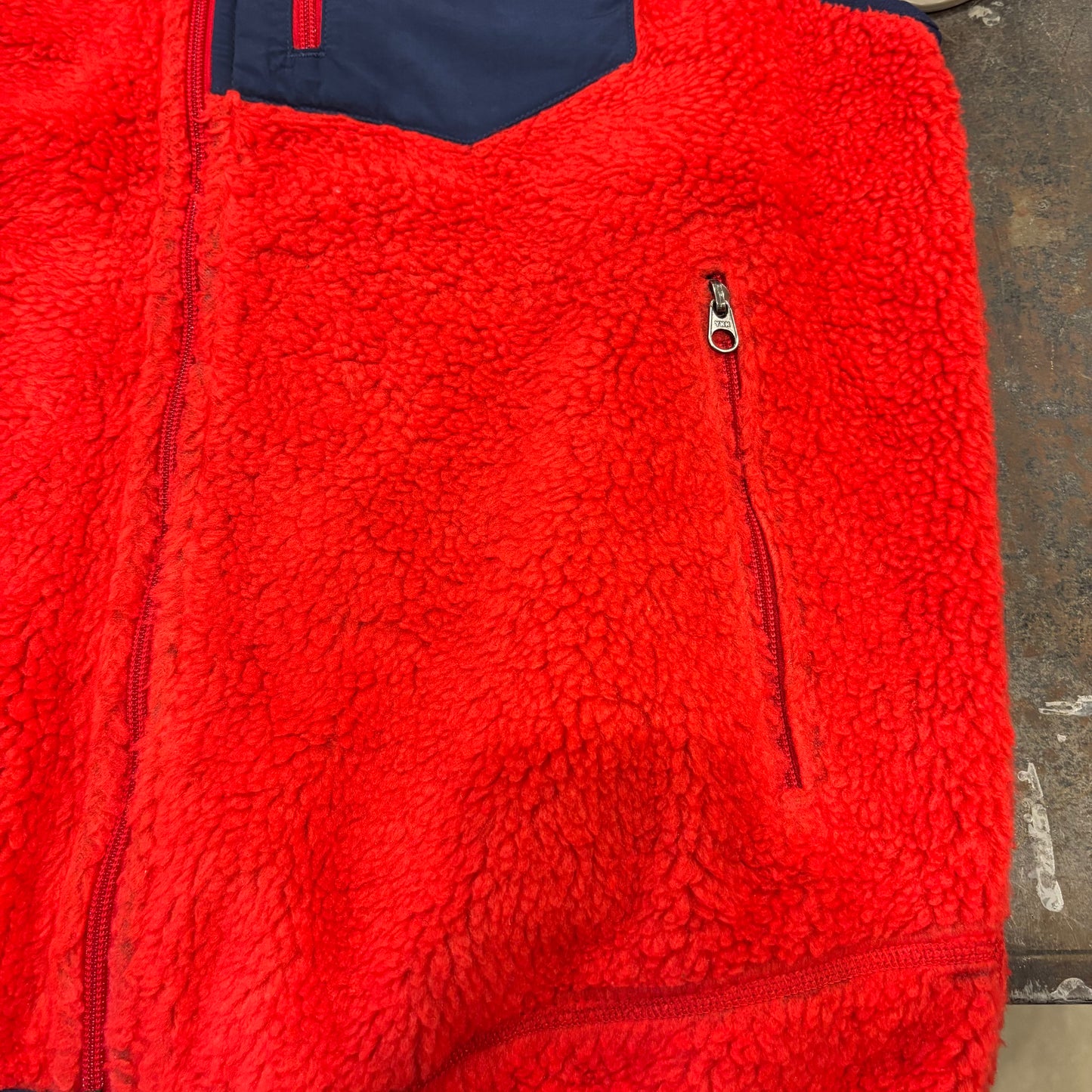00's Patagonia retro v vest パタゴニア レトロ X ベスト フリース オレンジ (L)/A0162V-SO