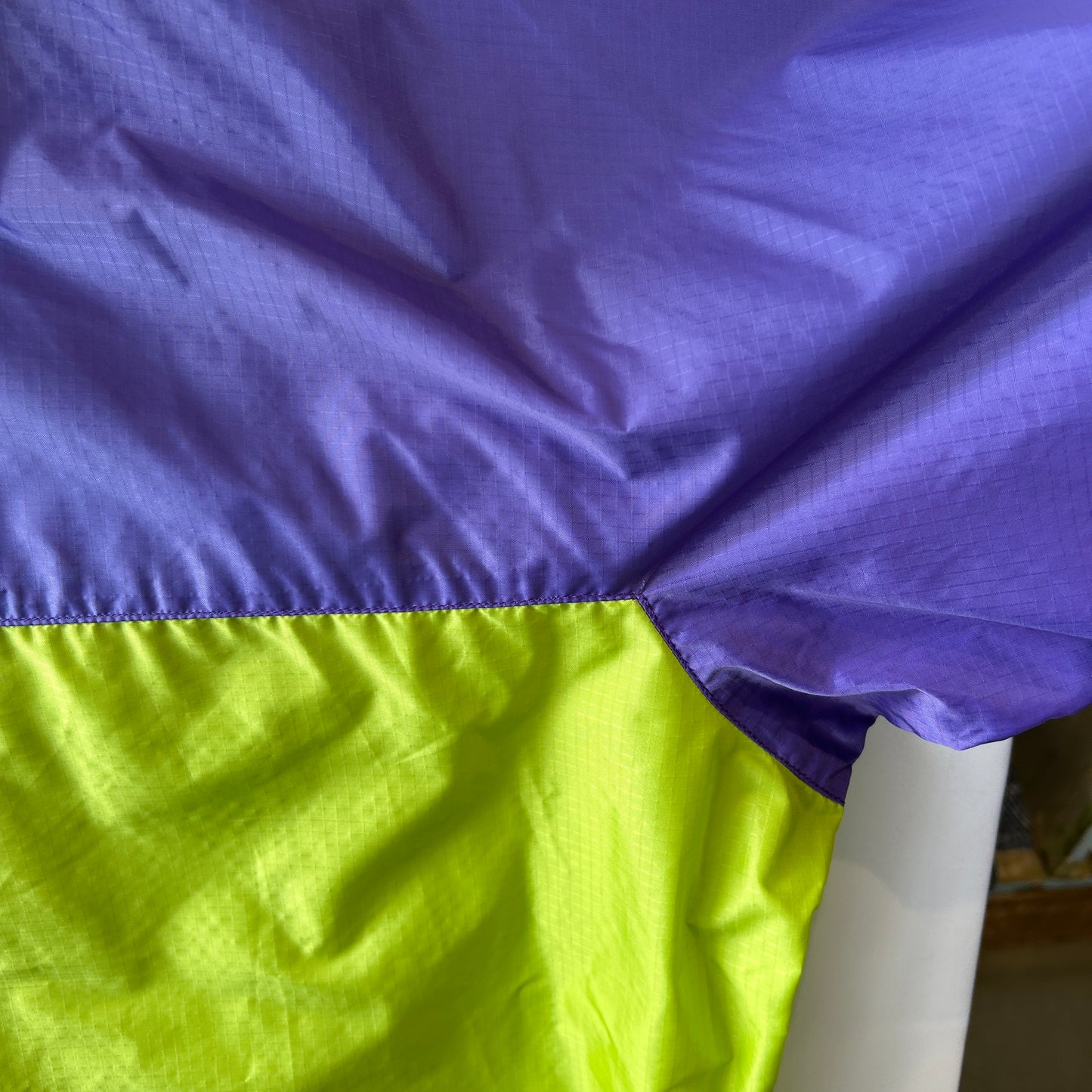 90's Patagonia パタゴニア Feather Weight Shell Pullover ナイロンアノラックパーカー (XL)/C1004J-SO