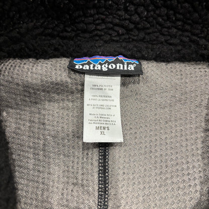 00's Patagonia retro x vest パタゴニア レトロ X ベスト フリース ブラック (XL)/B3142V-SO