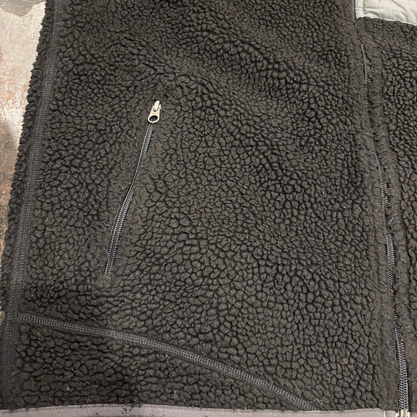 00's Patagonia retro x vest パタゴニア レトロ X ベスト フリース ブラック (XL)/B3142V-SO