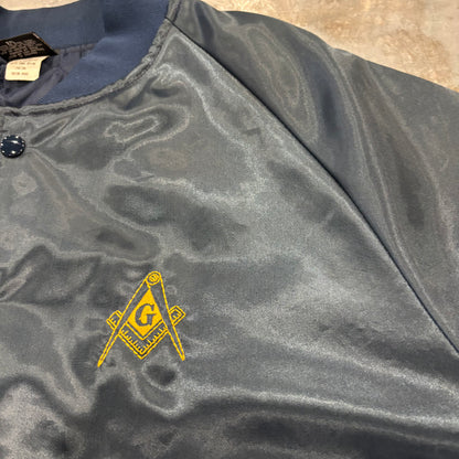 90's Jacket ナイロンスタジャン フリーメイソン ネイビー (2XL) B4099J-SO