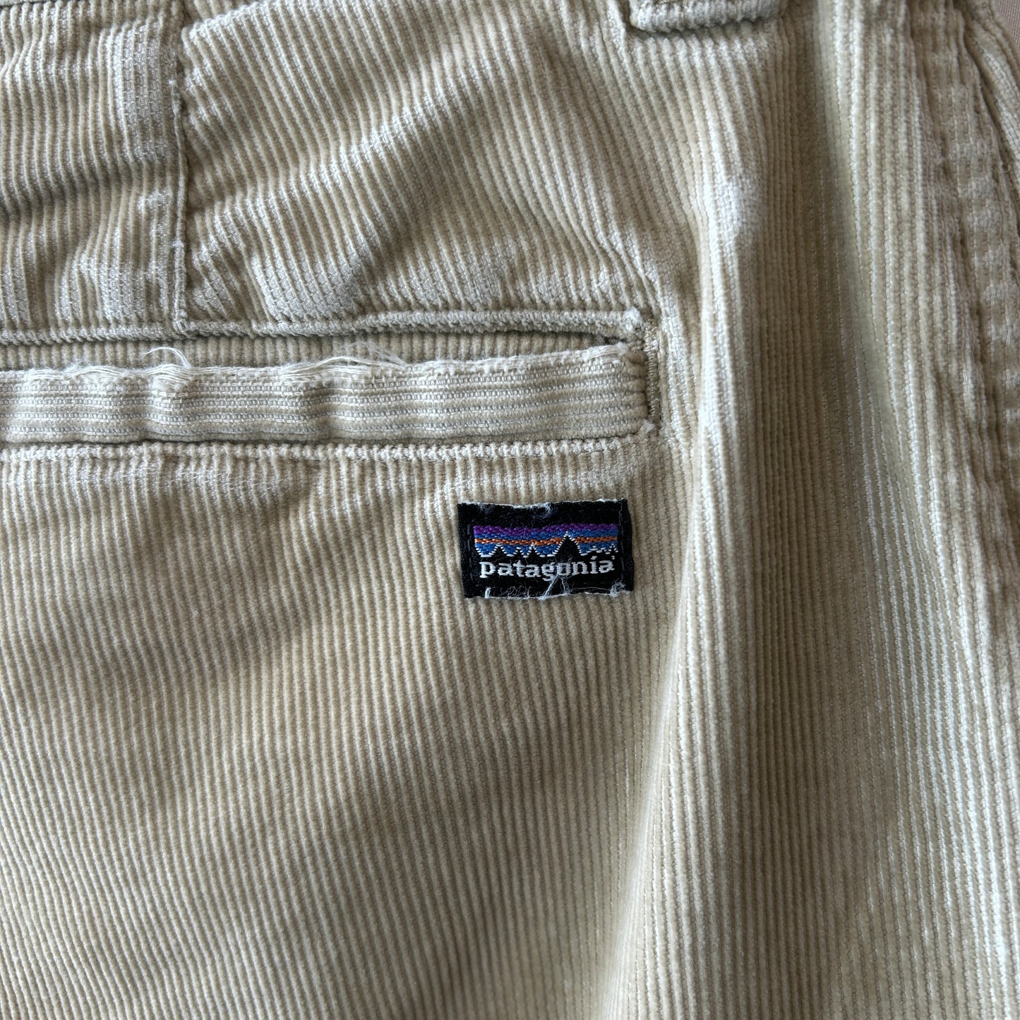 2008 Patagonia パタゴニア コーデュロイカーゴショーツ ハーフパンツ ベージュ(34)/C1003P-SO