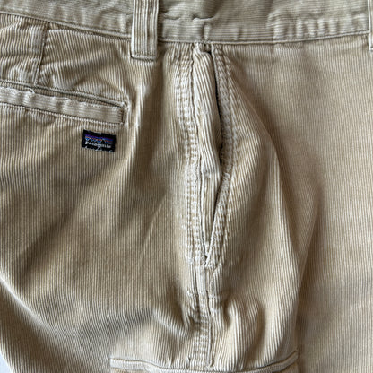 2008 Patagonia パタゴニア コーデュロイカーゴショーツ ハーフパンツ ベージュ(34)/C1003P-SO