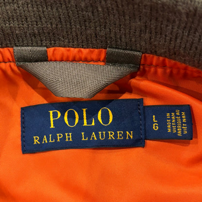 Ralph Lauren ラルフローレン MA-1 フライトジャケット ボンバージャケット カーキ (L) C0275J-SO