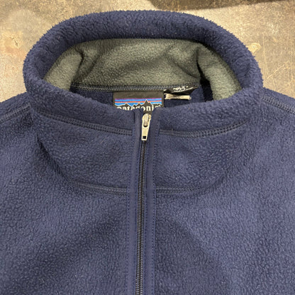 90's Patagonia SYNCHILLA vest パタゴニア シンチラ ベスト ネイビー (XL)/A8613V-SO