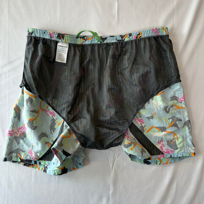 2020 Patagonia パタゴニア Baggies Shorts バギーズショーツ 5インチ SPBG ヘラサギ柄 (XL)/A4284P-SO