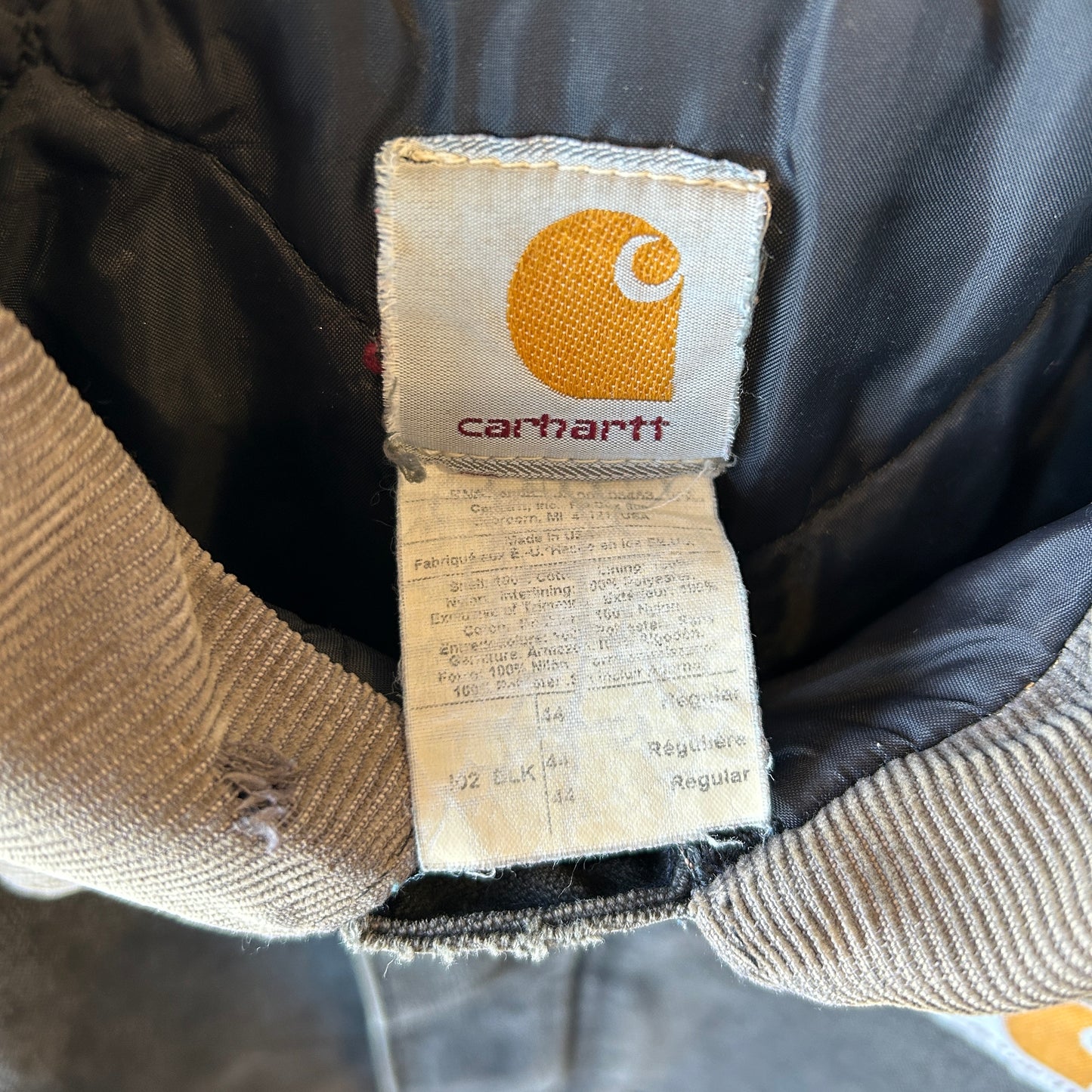 00's Carhartt カーハート トラディショナルジャケット J02 BLK (44-Regular)/A9823J-SO