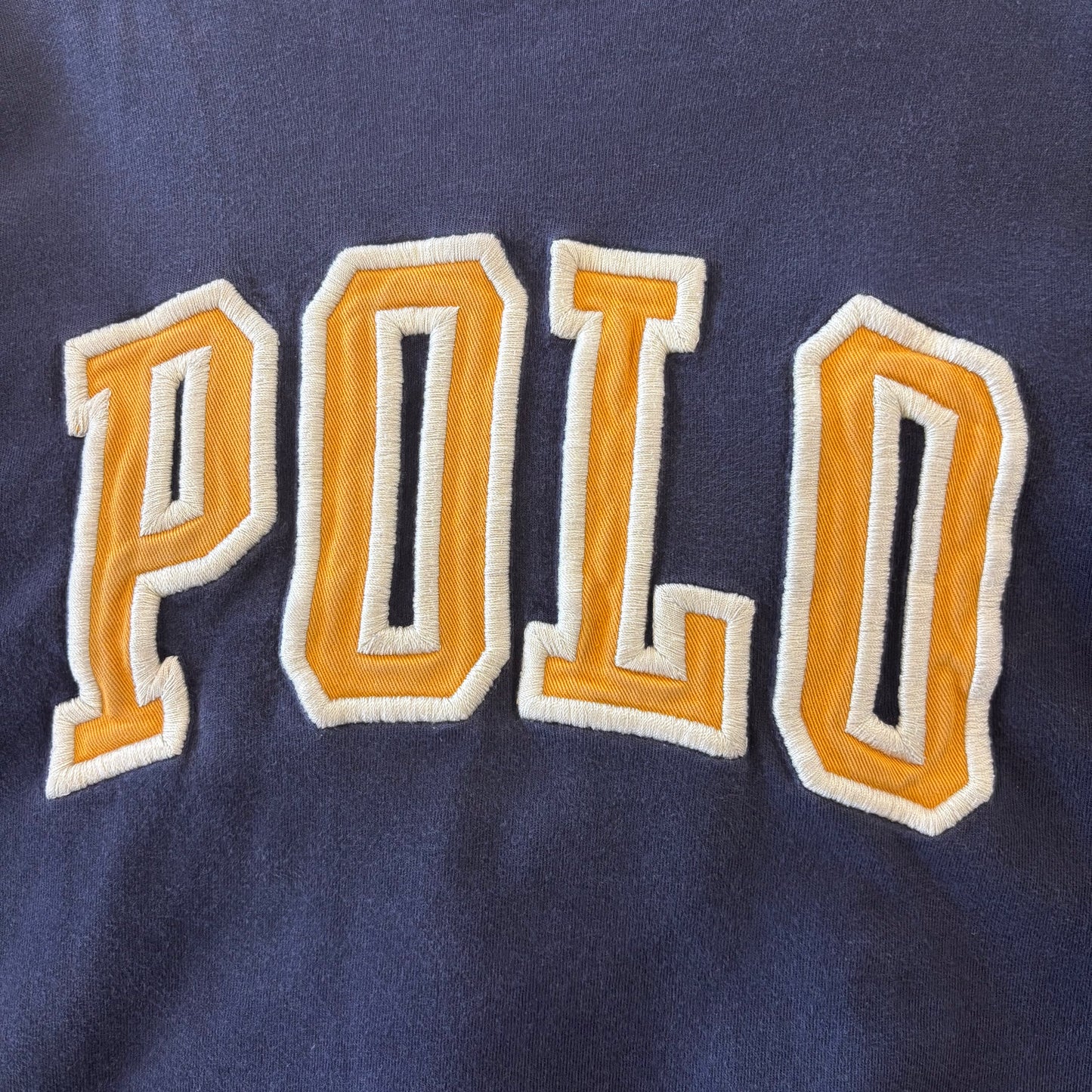90's Polo Ralph Lauren ”POLO” ロンT ネイビー(XL)/B1989T-SO
