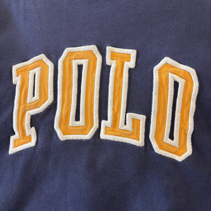 90's Polo Ralph Lauren ”POLO” ロンT ネイビー(XL)/B1989T-SO