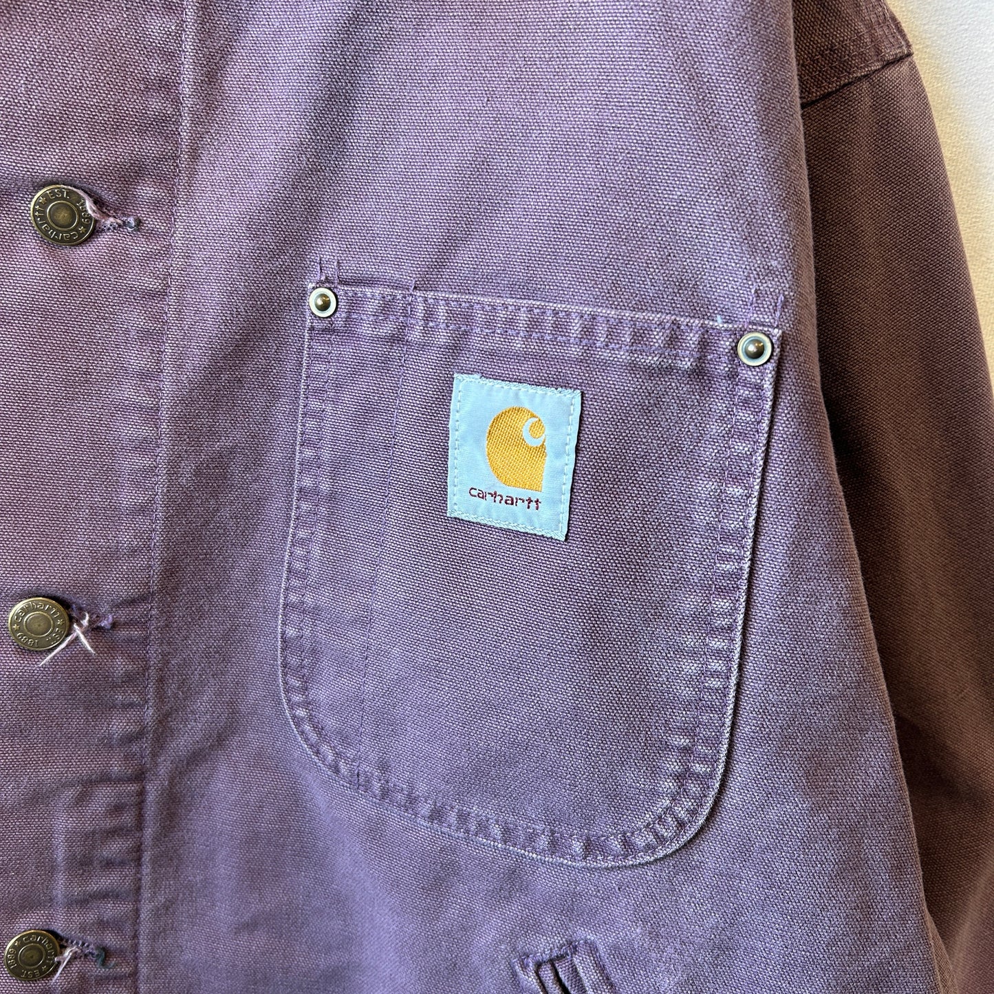 90's Carhartt カーハート チョアジャケット Southwest Collection JU1057 カバーオール /A9812J-SO