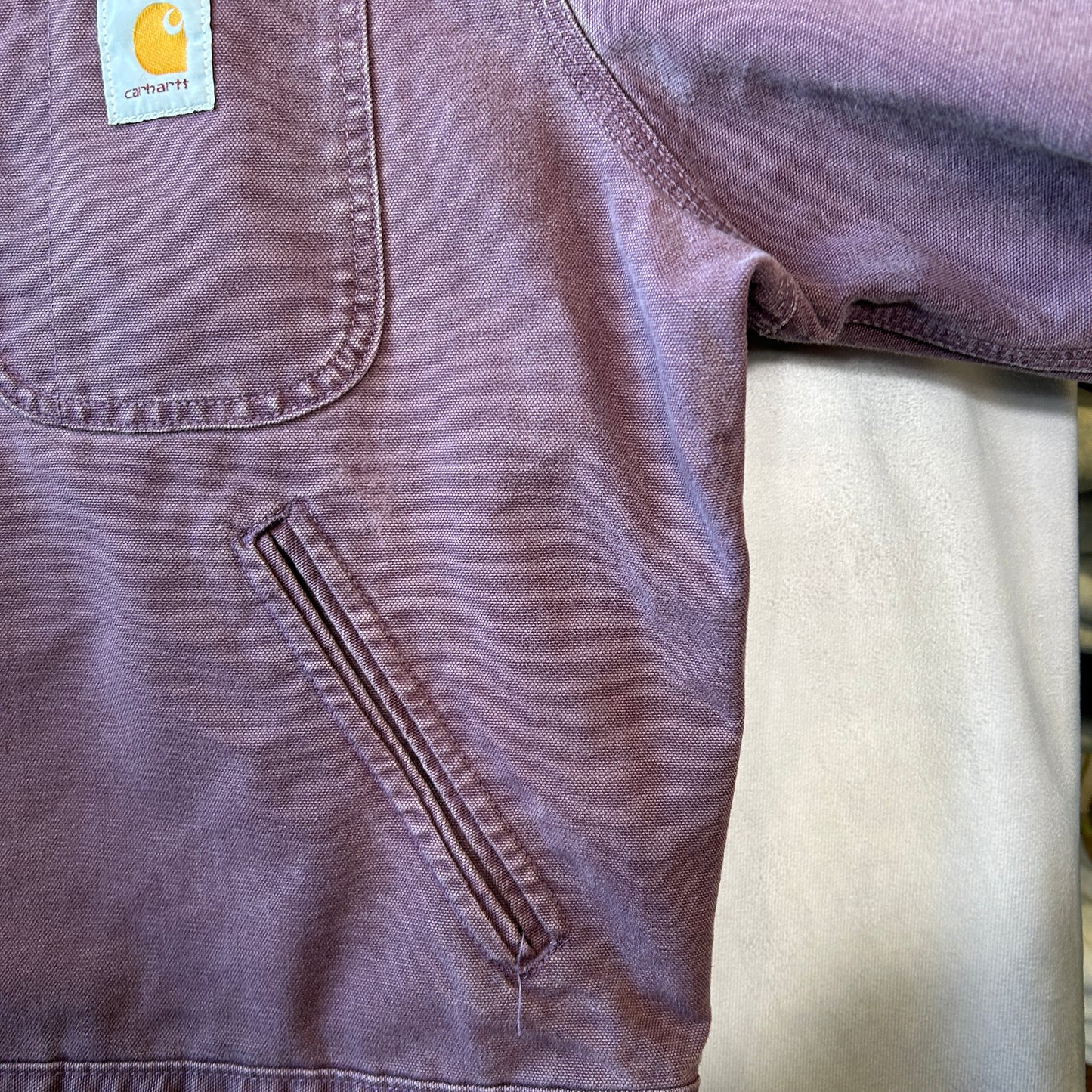 90's Carhartt カーハート チョアジャケット Southwest Collection JU1057 カバーオール /A9812J-SO