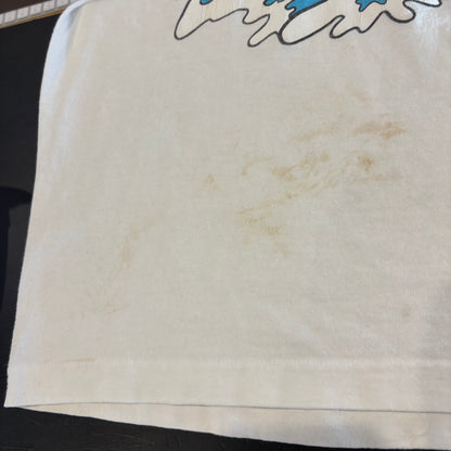 90's MICKEY.INC ディズニー Blizzard Beach ブリザード・ビーチ キャラクターTシャツ 白(不明)/B3541T-SO