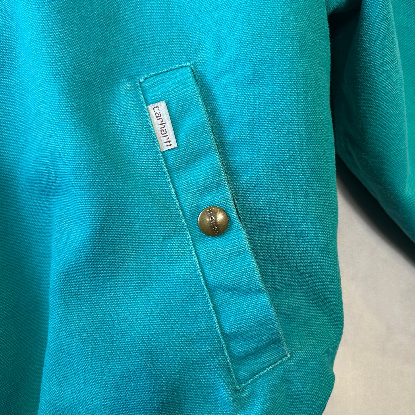90's Carhartt カーハート South West Collection サウスウエストジャケット JQ041 Teal /B3421J-SO