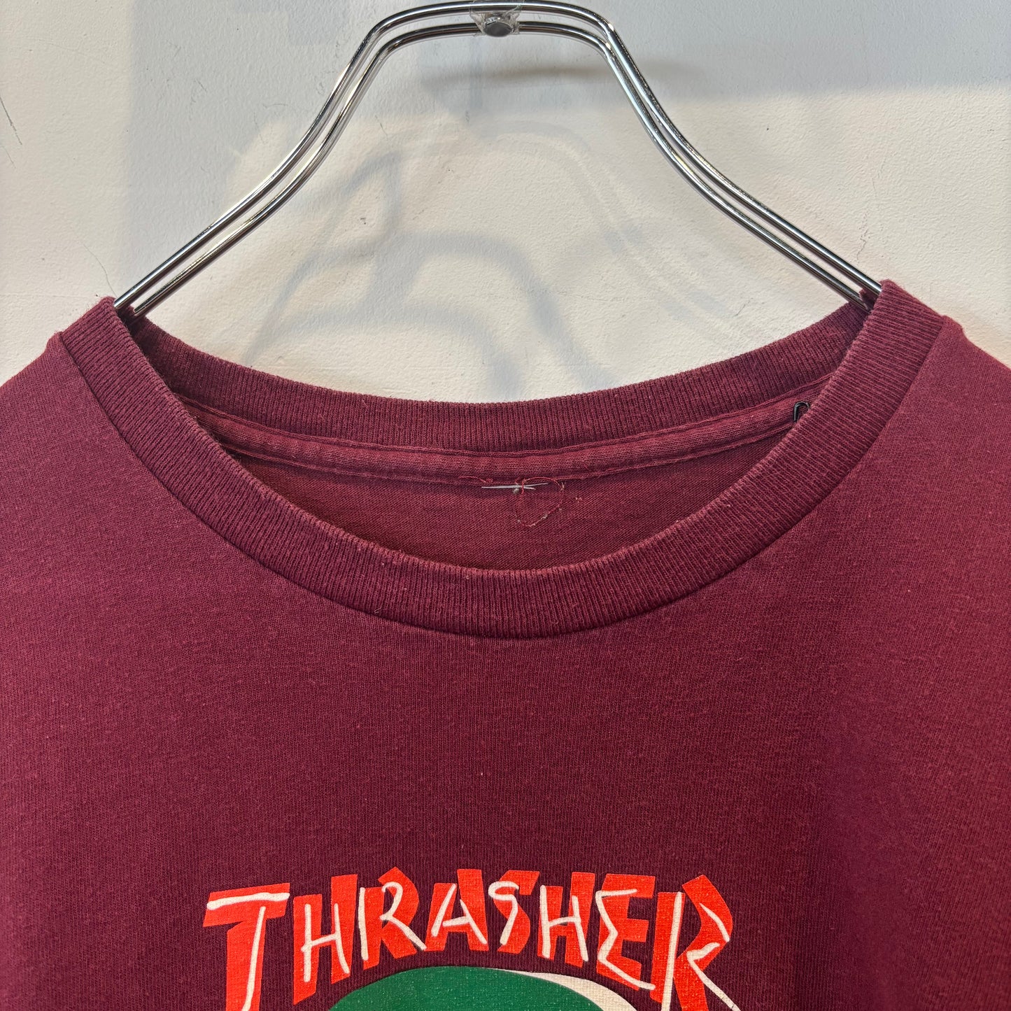 Thrasher スラッシャー Gonz Talk Shit Tee Tシャツ マルーン(サイズ不明)/B3542T-SO