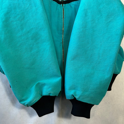 90's Carhartt カーハート South West Collection サウスウエストジャケット JQ041 Teal /B3421J-SO