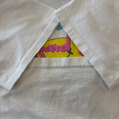 90's MICKEY.INC ディズニー Blizzard Beach ブリザード・ビーチ キャラクターTシャツ 白(不明)/B3541T-SO