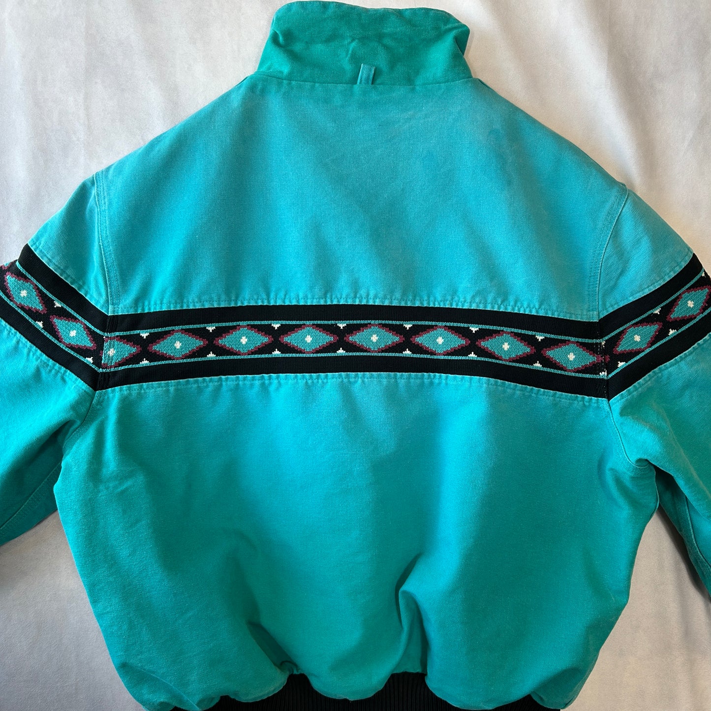 90's Carhartt カーハート South West Collection サウスウエストジャケット JQ041 Teal /B3421J-SO