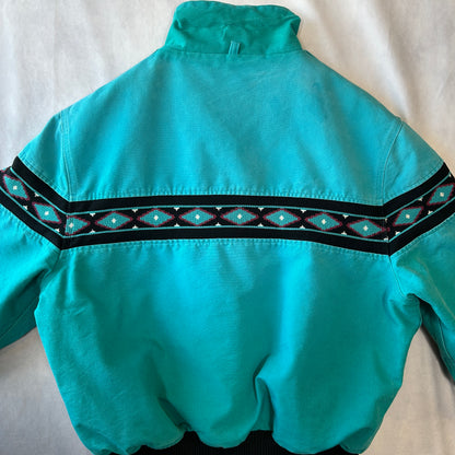 90's Carhartt カーハート South West Collection サウスウエストジャケット JQ041 Teal /B3421J-SO