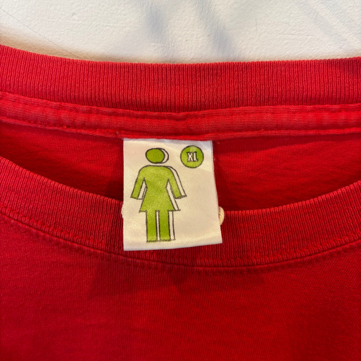 mid90's GIRL SKATEBOARDS ガールスケートボード OG Tee OGロゴTシャツ 赤 (XL)/B3543T-SO