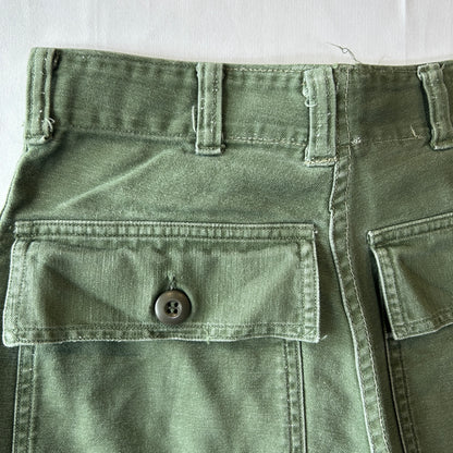 60's U.S.ARMY OG-107 Utility Pants ベイカーパンツ(30×31)/A7175P-SO