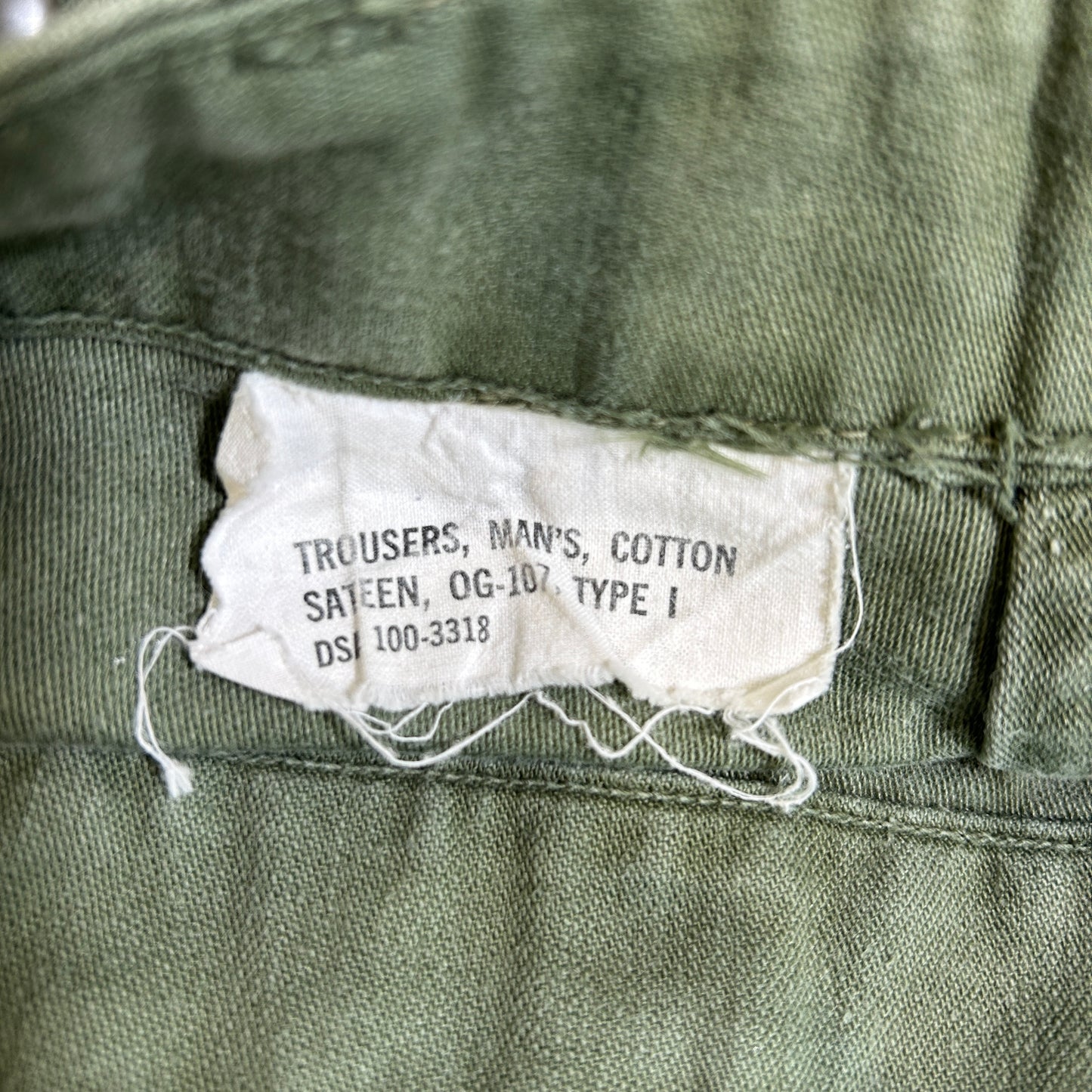 60's U.S.ARMY OG-107 Utility Pants ベイカーパンツ(30×31)/A7175P-SO