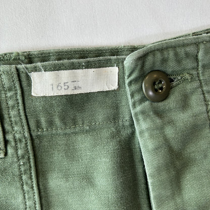 60's~70's U.S.ARMY OG-107 Utility Pants ベイカーパンツ (30×31)/A7129P-SO