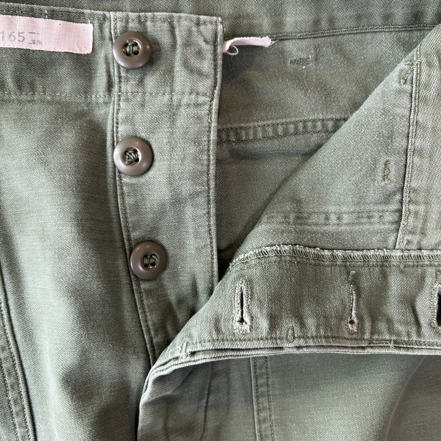 60's~70's U.S.ARMY OG-107 Utility Pants ベイカーパンツ (30×31)/A7129P-SO