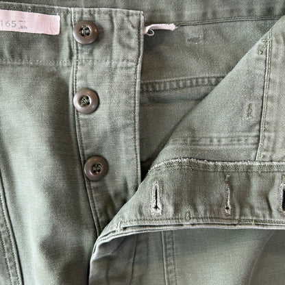 60's~70's U.S.ARMY OG-107 Utility Pants ベイカーパンツ (30×31)/A7129P-SO
