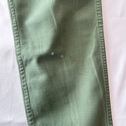 60's~70's U.S.ARMY OG-107 Utility Pants ベイカーパンツ (30×31)/A7129P-SO