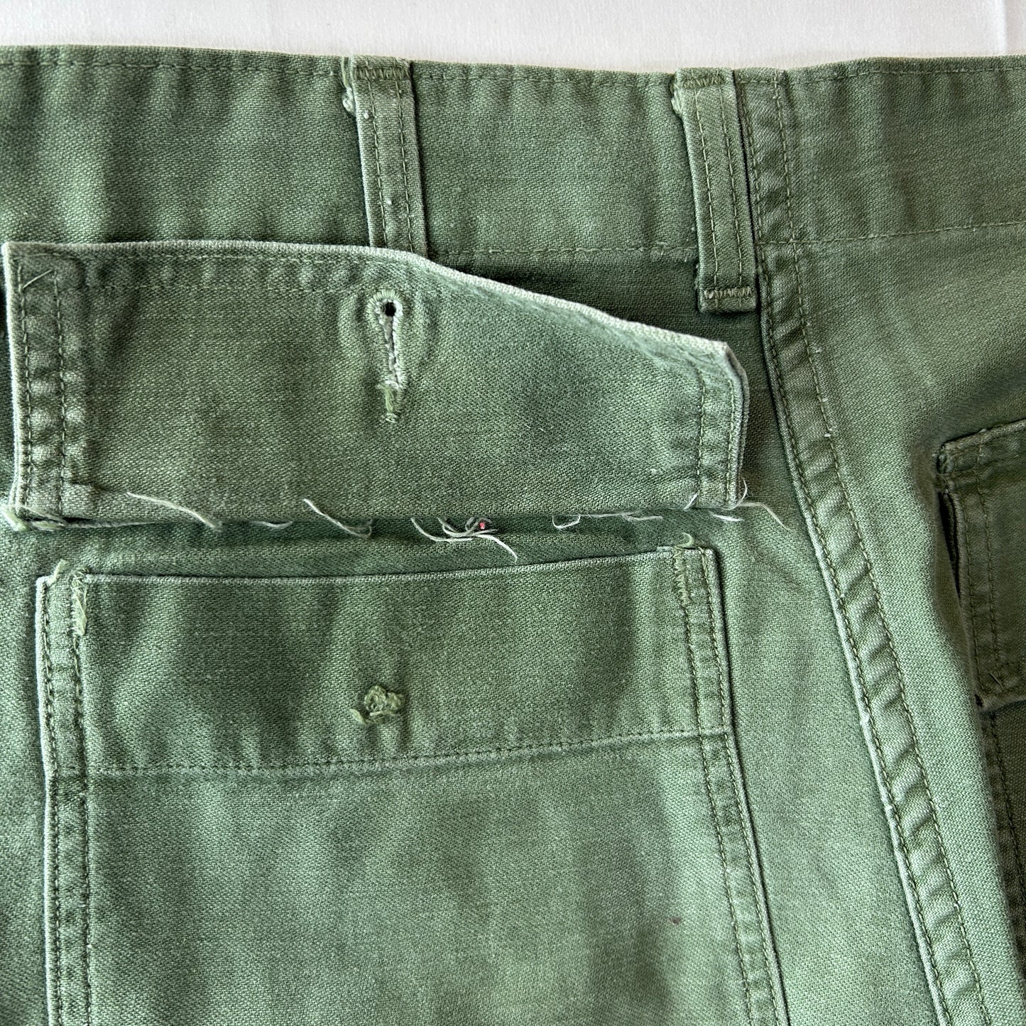 60's~70's U.S.ARMY OG-107 Utility Pants ベイカーパンツ (30×31)/A7129P-SO