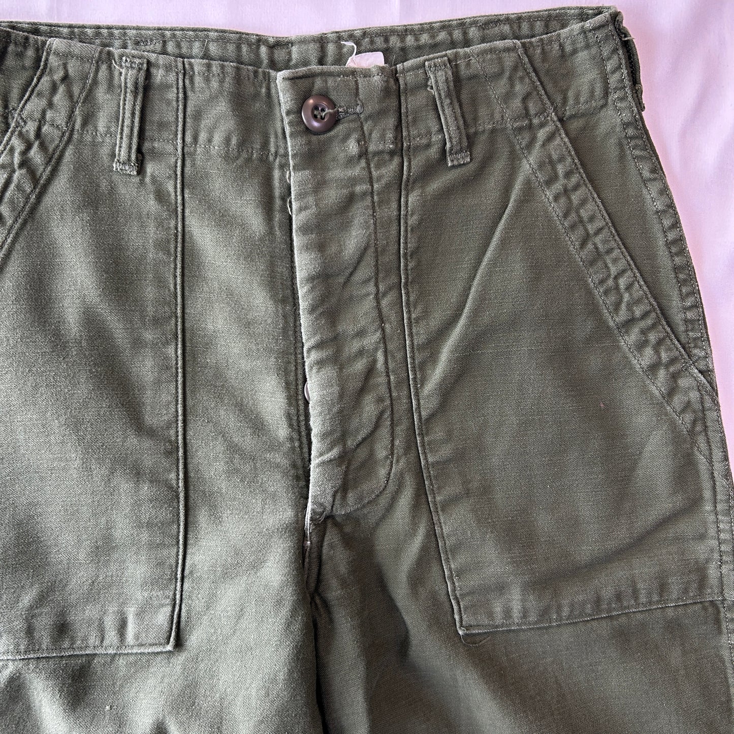 70's U.S.ARMY OG-107 Utility Pants ベイカーパンツ (30×31)/A6746P-SO
