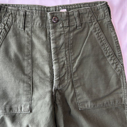 70's U.S.ARMY OG-107 Utility Pants ベイカーパンツ (30×31)/A6746P-SO