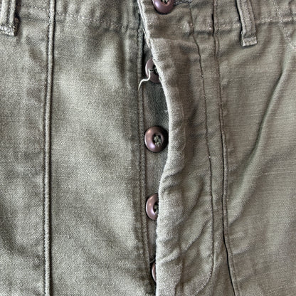 70's U.S.ARMY OG-107 Utility Pants ベイカーパンツ (30×31)/A6746P-SO
